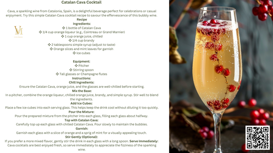 Catalan Cava Cocktail: 7th NFT in Mediterranean Delights Book Collection https://www.vmtcoin.com